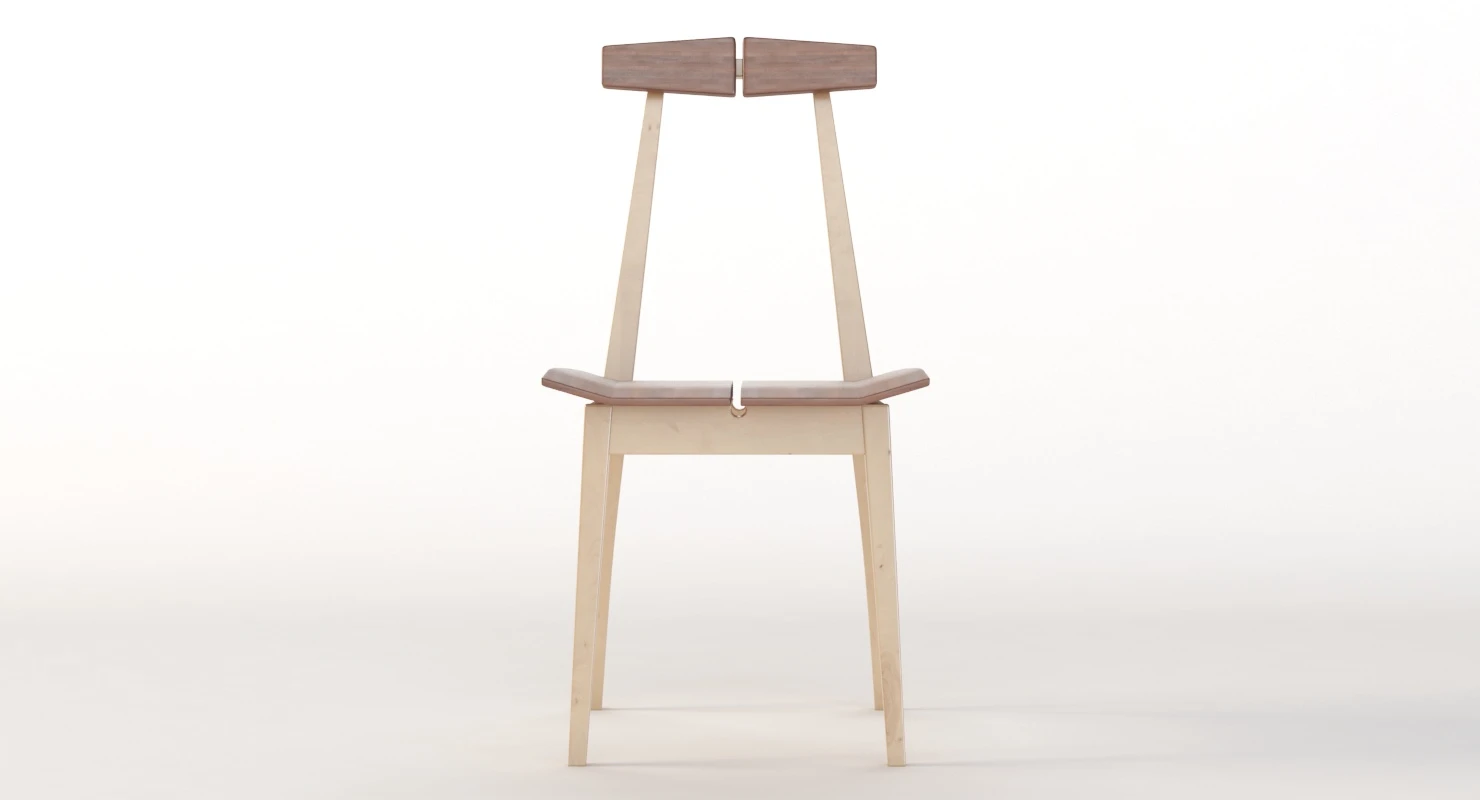 Design Bros Marumi Chair By Reiji Yamazaki 3D Model_08